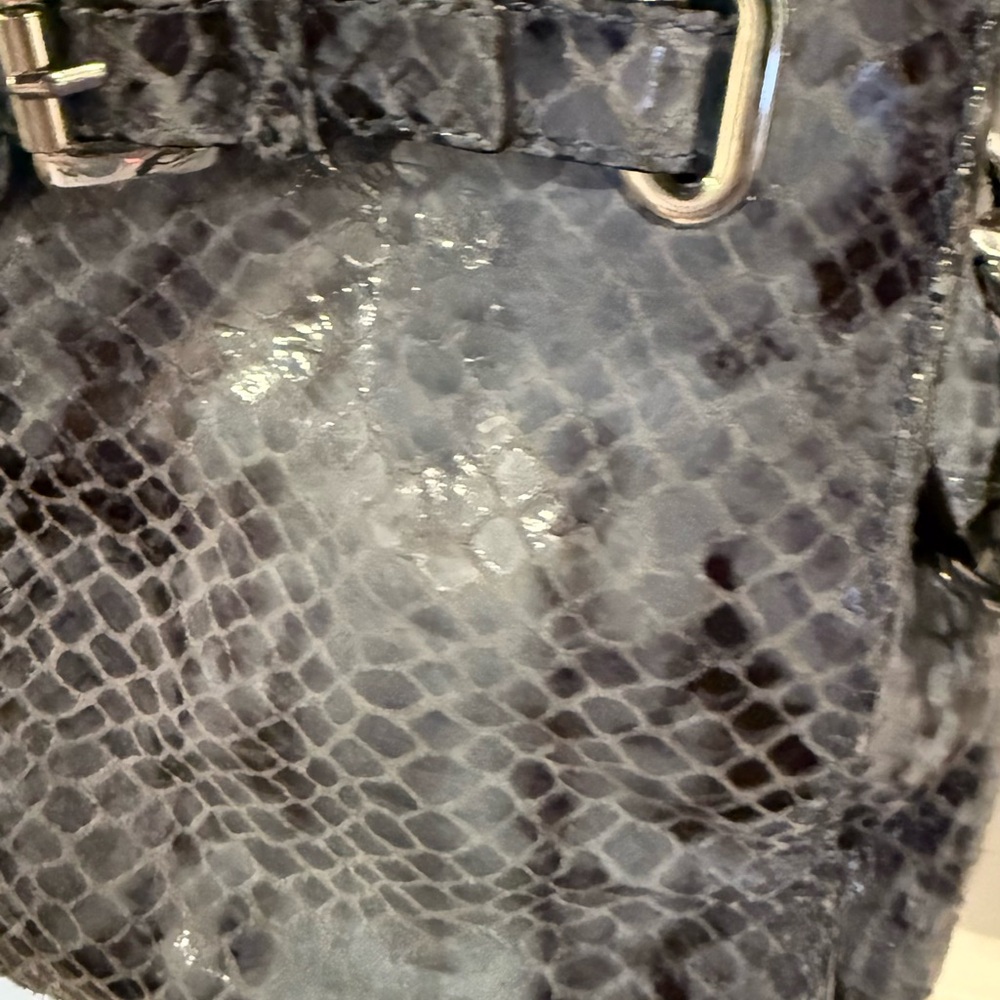 Michael Kors Hamilton Python Satchel
Shoulder Bag - image 6